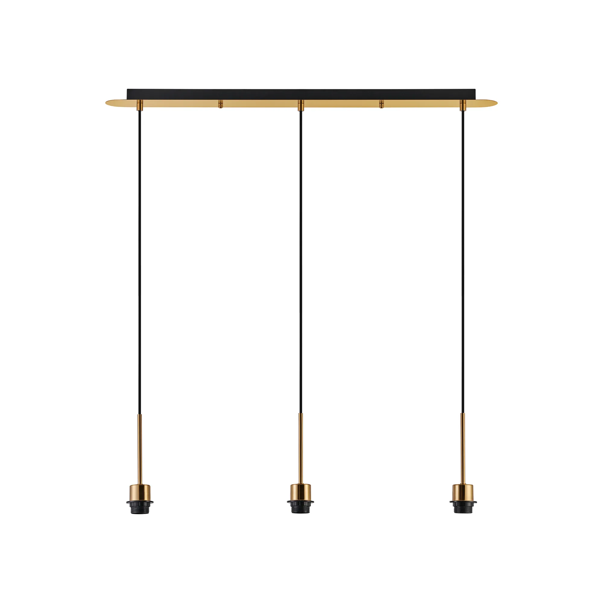 Carrie Antique Gold Ceiling Lights Deco Linear Fittings